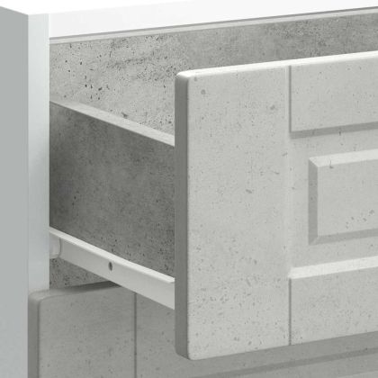 Кухненски шкаф Porto, бетонно сив, инженерно дърво