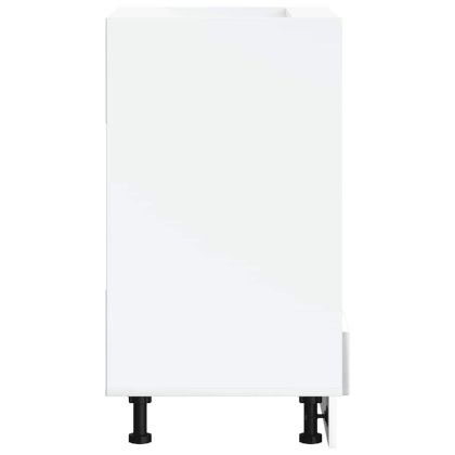 Шкаф за фурна, Kalmar, бетонно сив, инженерно дърво