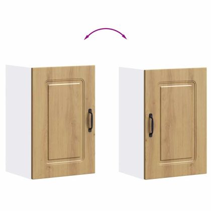 Кухненски стенен шкаф, Kalmar, дъб артизан, инженерно дърво