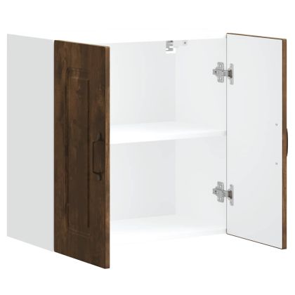 Кухненски стенен шкаф, Kalmar, опушен дъб, инженерно дърво