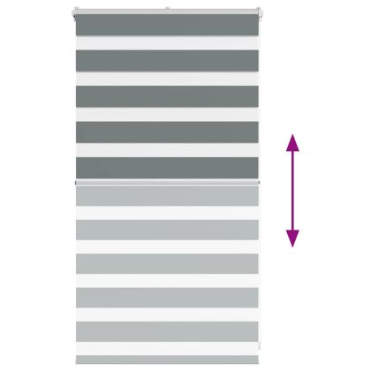 Зеброва щора 75x100 см Ширина на плата 70,9 см Полиестер