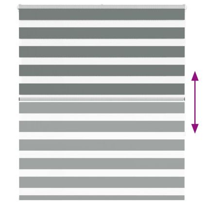 Зеброва щора 120x150 см ширина на плата 115,9 см полиестер