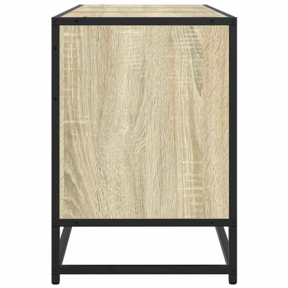 ТB шкаф, дъб сонома, 150x35x41 см, инженерно дърво и метал