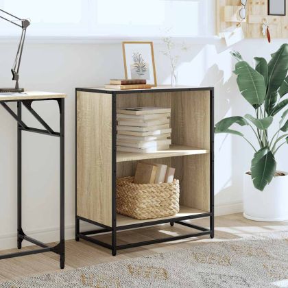 Шкаф за книги Дъб Сонома 60x35x76 cm Инженерна дървесина