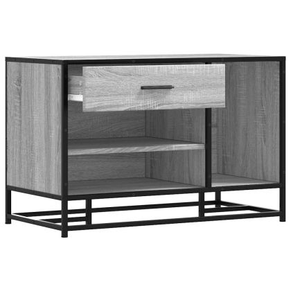 Пейка за обувки Grey Sonoma Изработена от дърво и метал