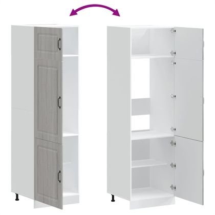 Кухненски шкаф, Kalmar, сив сонома, инженерно дърво