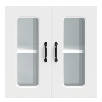 Кухненски стенен шкаф с стъклена врата, Kalmar, инженерно дърво