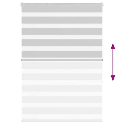 Зеброва щора 110x150 см ширина на плата 105,9 см полиестер