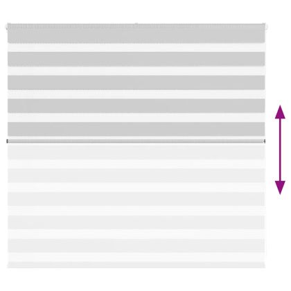 Зеброва щора 165x100 см Ширина на плата 160,9 см Полиестер