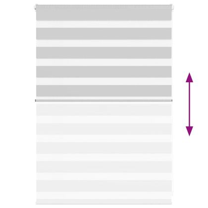 Зеброва щора 105x100 см Ширина на плата 100,9 см Полиестер