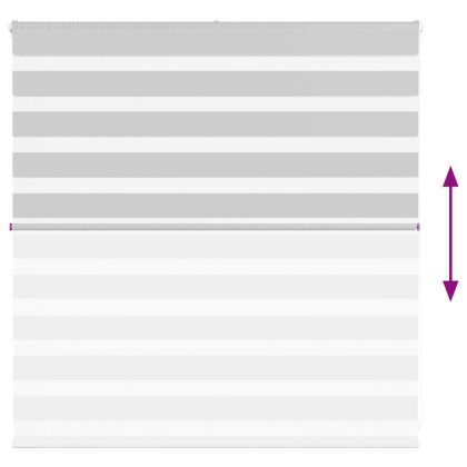 Зеброва щора 145x100 см Ширина на плата 140,9 см Полиестер