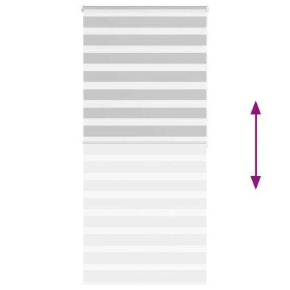 Зеброва щора 105x200 см Ширина на плата 100,9 см Полиестер