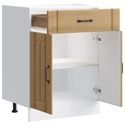 Кухненски шкаф Lucca, дъб артизан, инженерно дърво