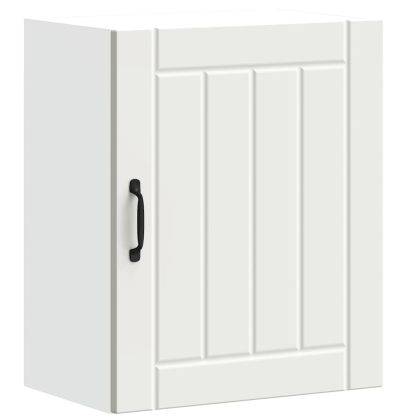 Кухненски стенен шкаф Lucca, бял, инженерно дърво