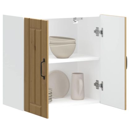 Кухненски стенен шкаф Lucca, дъб артизан, инженерно дърво