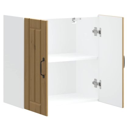 Кухненски стенен шкаф Lucca, дъб артизан, инженерно дърво