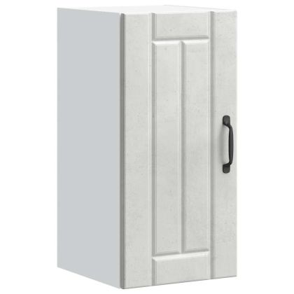 Кухненски стенен шкаф Lucca, бетонно сив, инженерно дърво