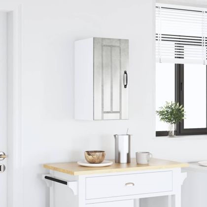 Кухненски стенен шкаф Lucca, бетонно сив, инженерно дърво