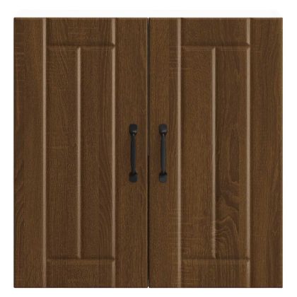 Кухненски стенен шкаф Lucca, кафяв дъб, инженерно дърво