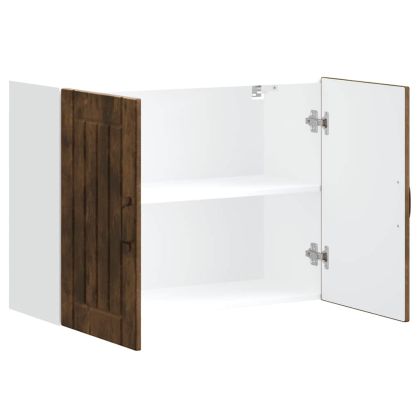 Кухненски стенен шкаф Lucca, опушен дъб, инженерно дърво