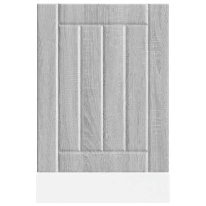Панел за миялна машина, Lucca, сив сонома, инженерно дърво