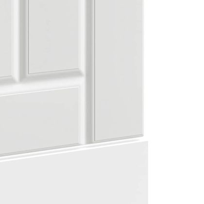 Панел за миялна машина, Lucca, бял, инженерно дърво