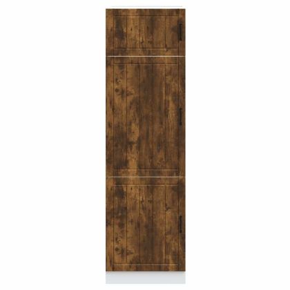 Кухненски шкаф Lucca, опушен дъб, инженерно дърво