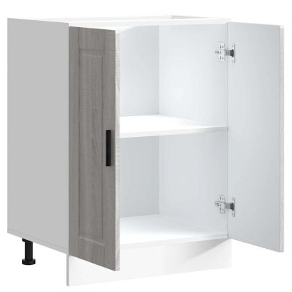 Кухненски шкаф Porto, сив сонома, инженерно дърво