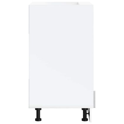 Шкаф за фурна, Porto, бетонно сив, инженерно дърво