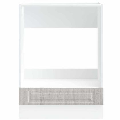 Шкаф за фурна, Porto, сив сонома, инженерно дърво