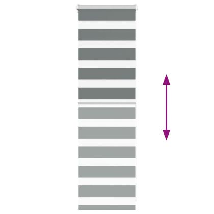 Зеброва щора 40x100 см ширина на плата 35,9 см полиестер