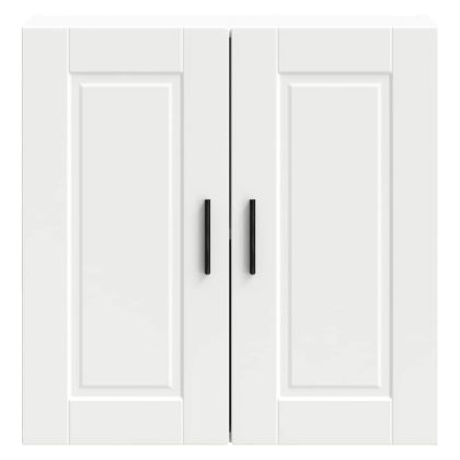 Кухненски стенен шкаф Porto, бял, инженерно дърво