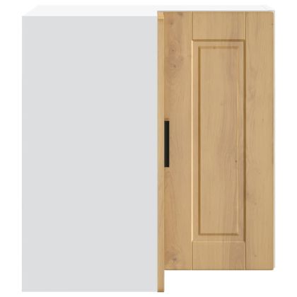 Кухненски стенен ъглов шкаф Porto, дъб артизан, инженерно дърво