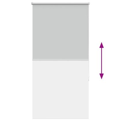 Ролкова щора Blackout Светло сиво 70x150 cm Ширина на плата