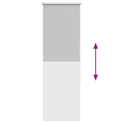 Ролкова щора Blackout Светло сиво 60x175 cm Ширина на плата