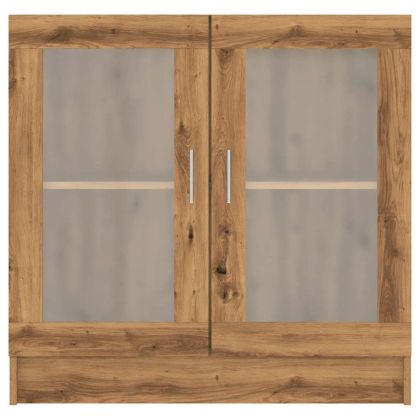 Библиотека, дъб артизан, 82,5x30,5x80 см, инженерно дърво