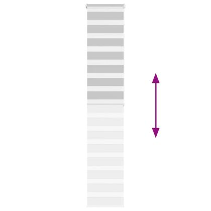 Зеброва щора 45x200 см Ширина на плата 40,9 см Полиестер