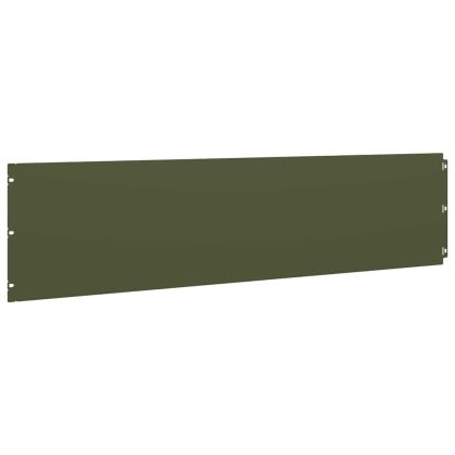 Краища за тревни площи 10 бр. маслиненозелени 25x103 cm