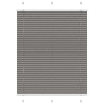 Плисирана щора Антрацит 105x100 cm Ширина на плата 104,4 cm