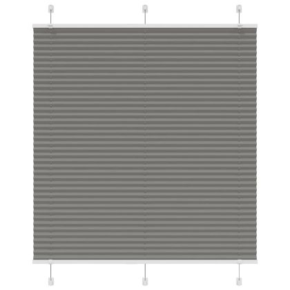 Плисирана щора Антрацит 115x150 cm Ширина на плата 114,4 cm