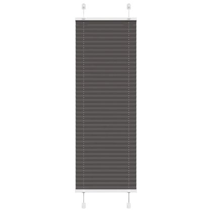 Плисирана щора черна 40x150 cm Ширина на плата 39,4 cm