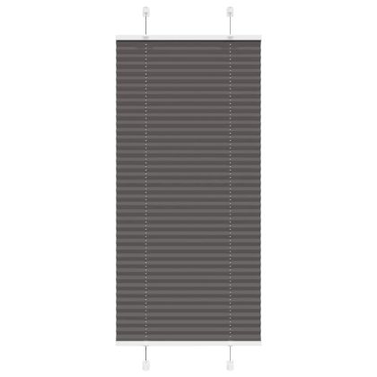 Плисирана щора черна 65x100 cm Ширина на плата 64,4 cm