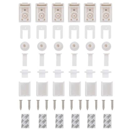 Плисирана щора черна 105x150 cm Ширина на плата 104,4 cm