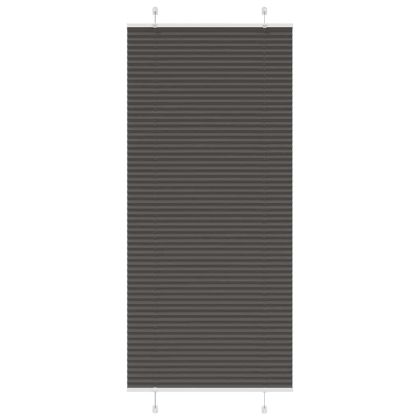 Плисирана щора черна 95x200 cm Ширина на плата 94,4 cm