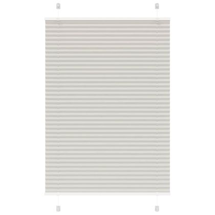 Плисирана щора Светло сиво 90x150 cm Ширина на плата 89,4 cm