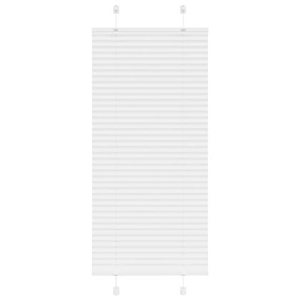 Плисирана щора Бяла 65x100 cm Ширина на плата 64,4 cm