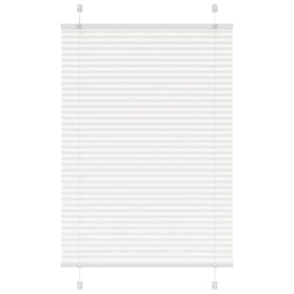 Плисирана щора Бяла 100x100 cm Ширина на плата 99,4cm Полиестер