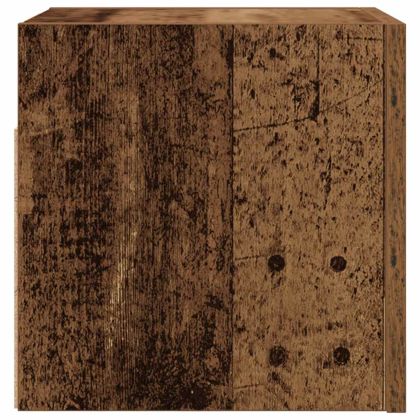 Стенни шкафове за телевизор от старо дърво 30,5x30x30 cm