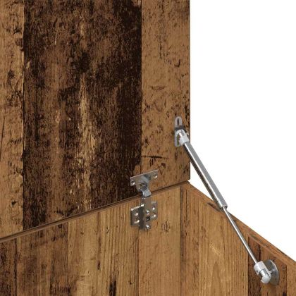 Масичка за кафе от старо дърво 150x50x35 cm Инженерна дървесина