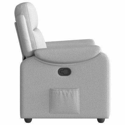 Recliner Chair Cloud Grey Fabric